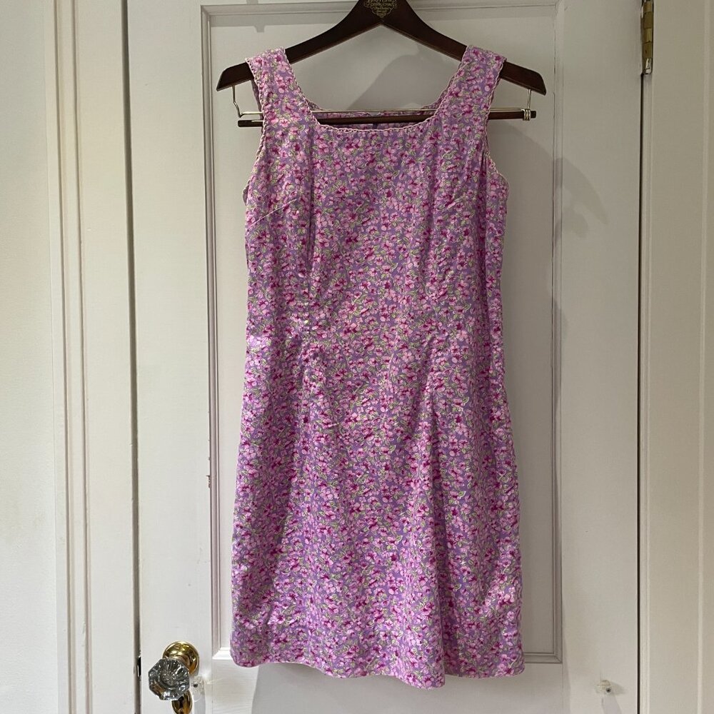 Lilly Pullitzer Floral Dress Size 4 Sleevless - Picture 2 of 10